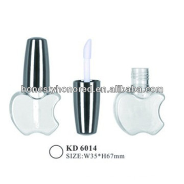 Clear Apple Shape Lip Gloss Make Up Packaging